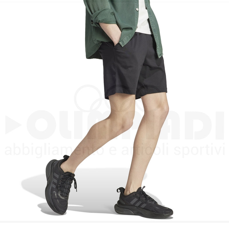 PANTALONCINO ADIDAS LIN SJ UOMO NERO