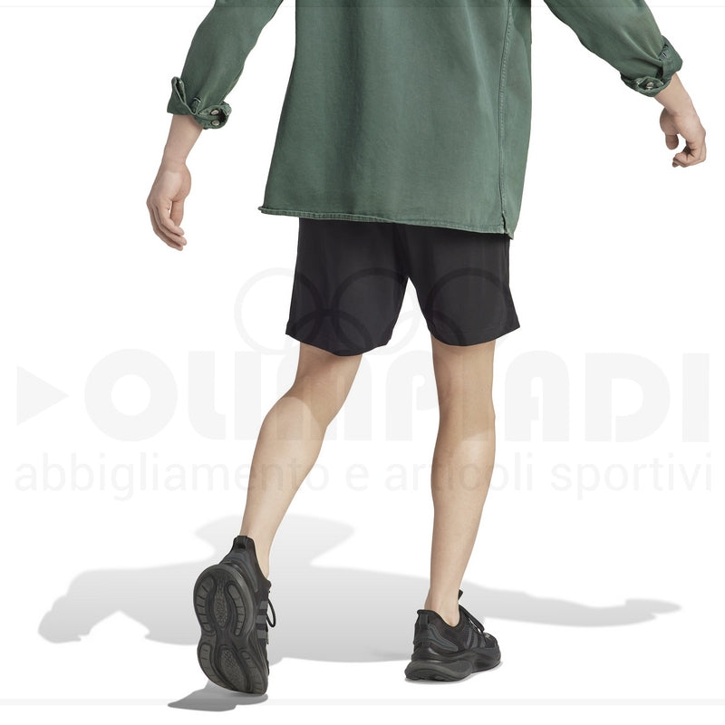 PANTALONCINO ADIDAS LIN SJ UOMO NERO