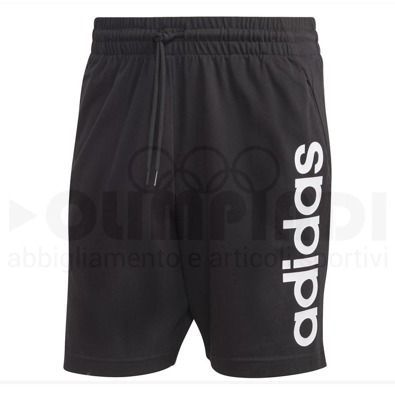 PANTALONCINO ADIDAS LIN SJ UOMO NERO