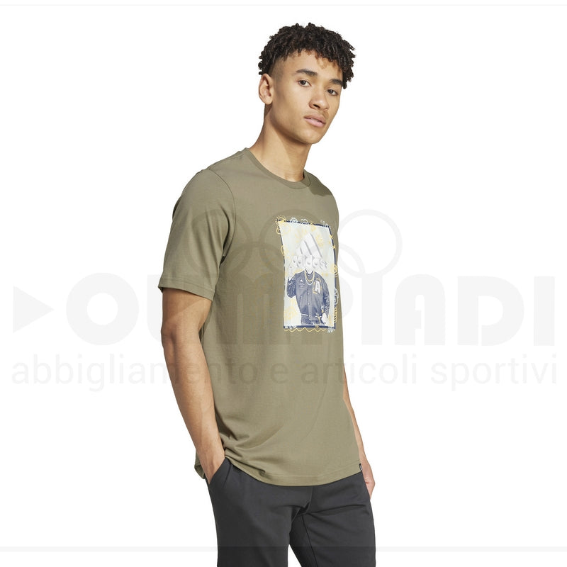 T SHIRT ADIDAS VERDONE M DOODLE T OLISTR