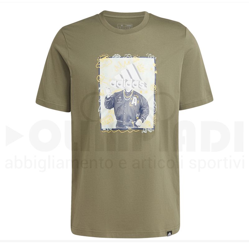 T SHIRT ADIDAS VERDONE M DOODLE T OLISTR