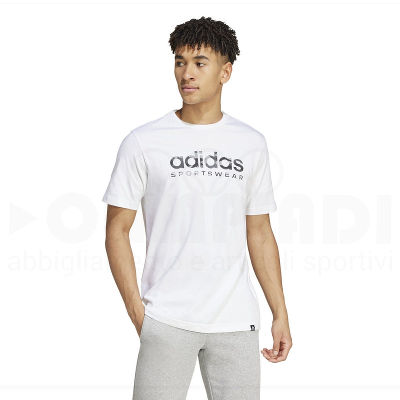 T SHIRT M CAMO SPW L T WHITE ADIDAS
