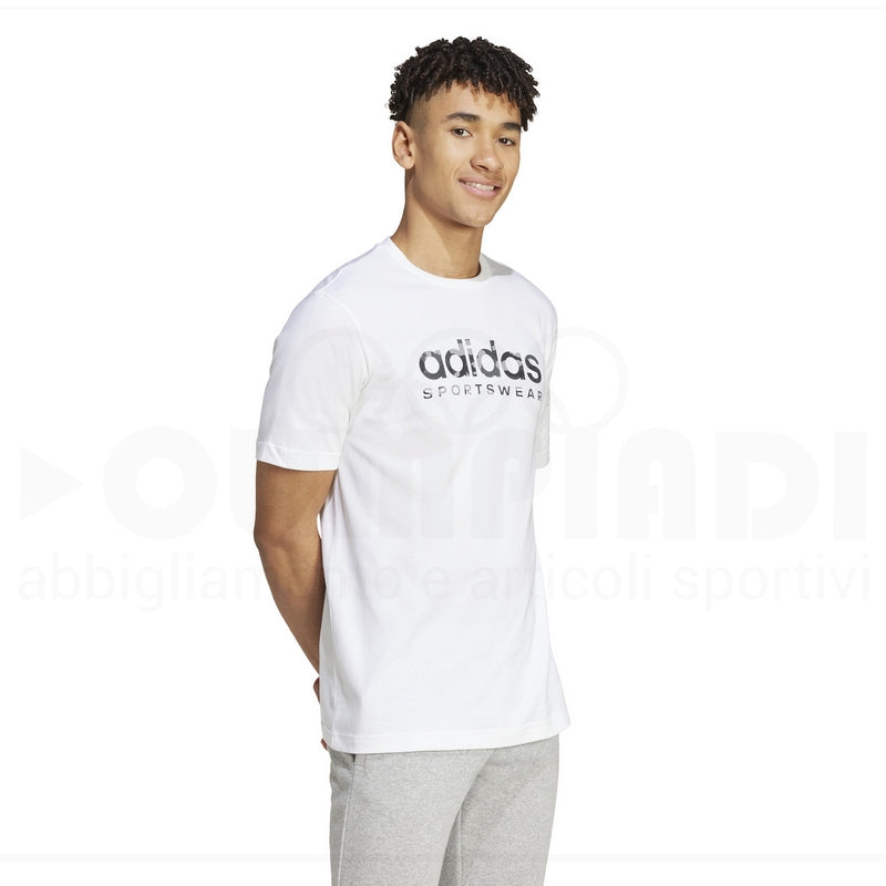 T SHIRT M CAMO SPW L T WHITE ADIDAS