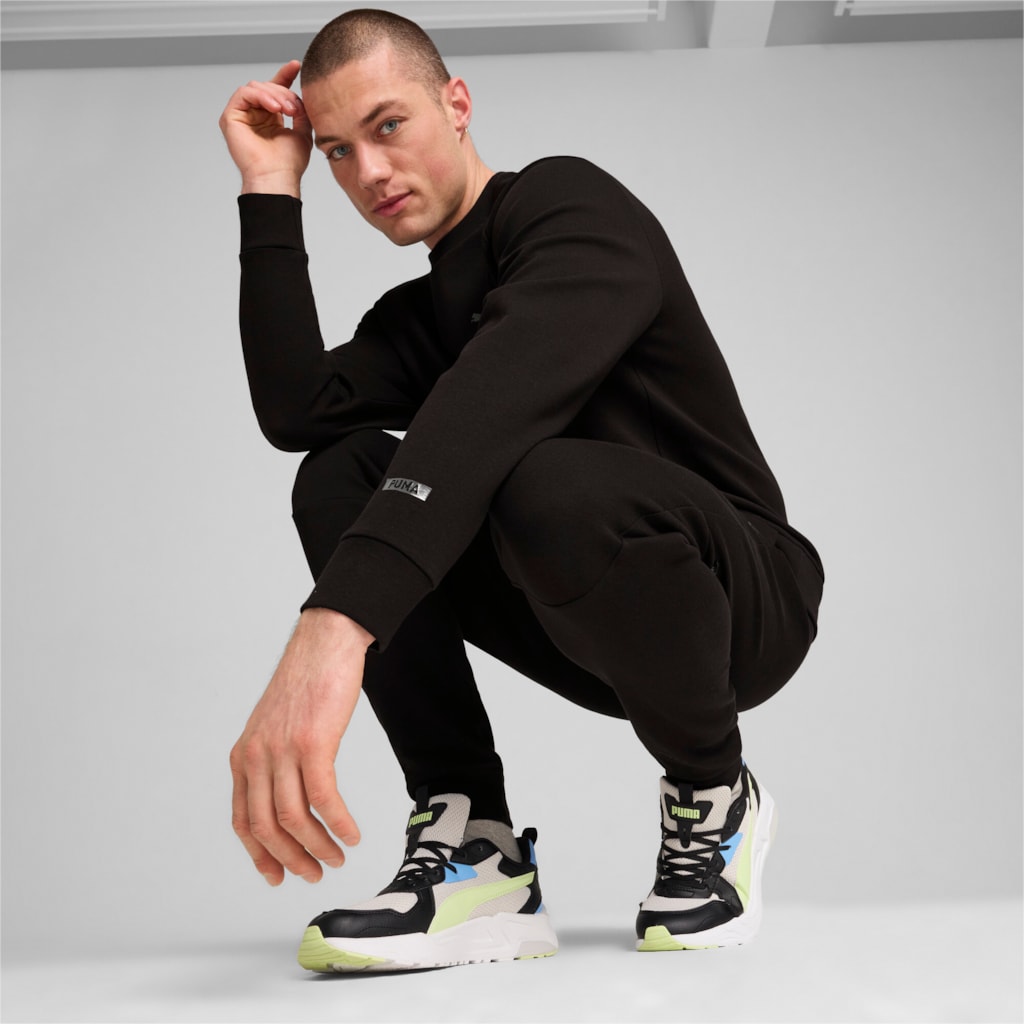 Felpa giro cotone RAD/CAL Crew DK PUMA 681618-01
