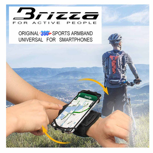 Porta smartphone 360 Running Bici 3 in 1 0257-NERO