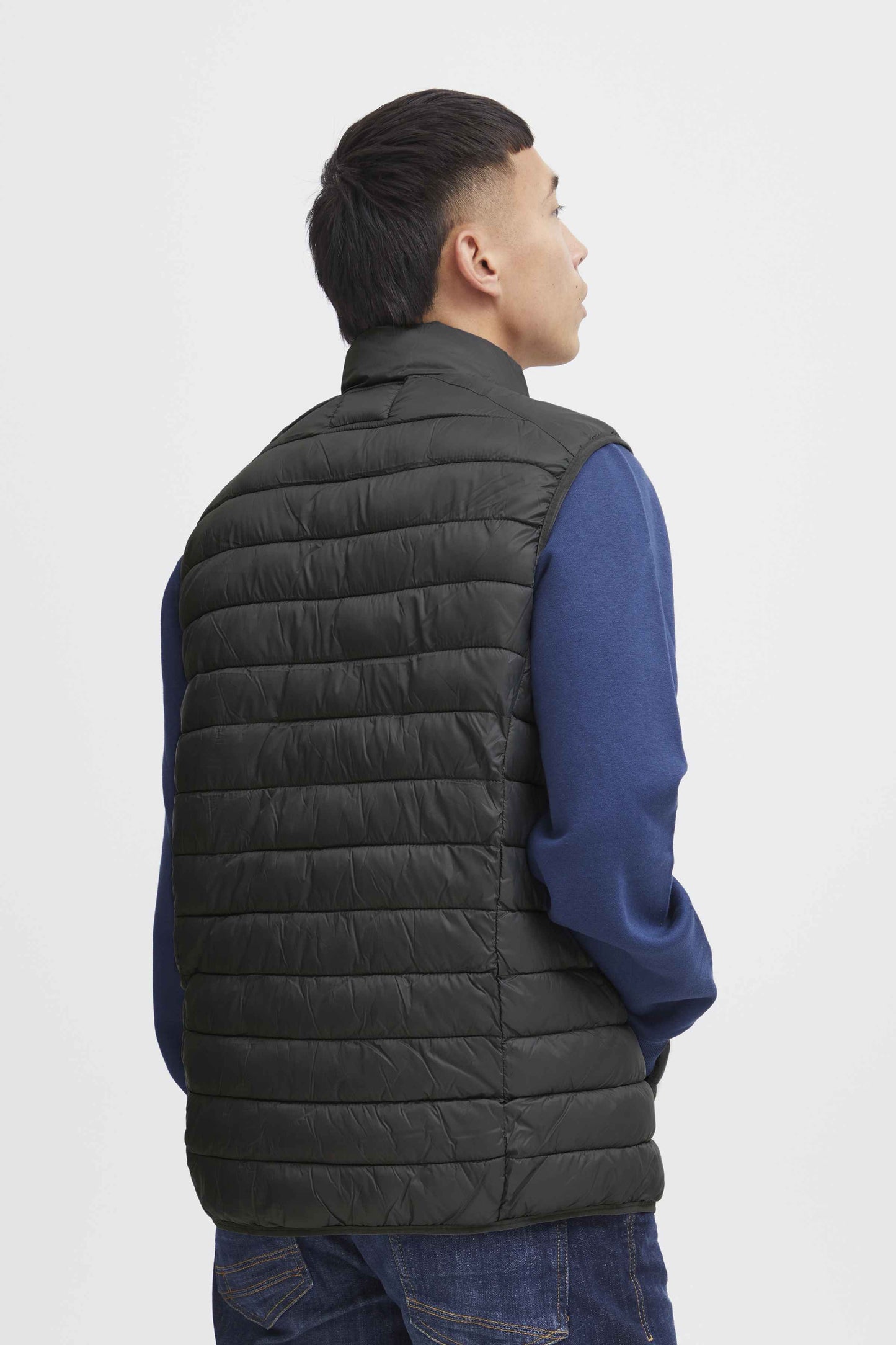 SMANICATO VEST GRIGIO BLEND