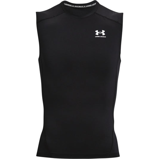 Under Armour UA HeatGear Compression Smanicata Nero - 1361522-001