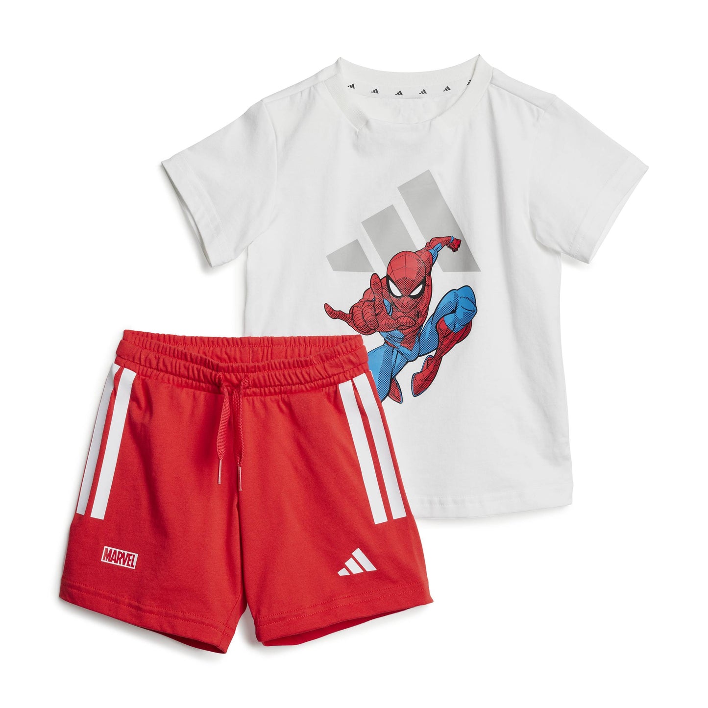 I MRVL SM T SET WH ADIDAS JF3629 SET INFANT SPIDER