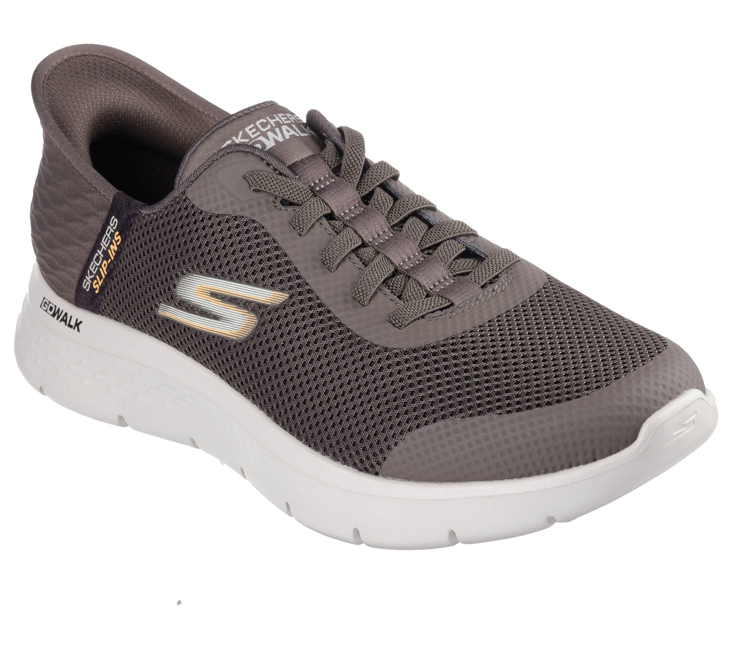 GO WALK FLEX - HANDS UP SKECHERS 216324-BRN