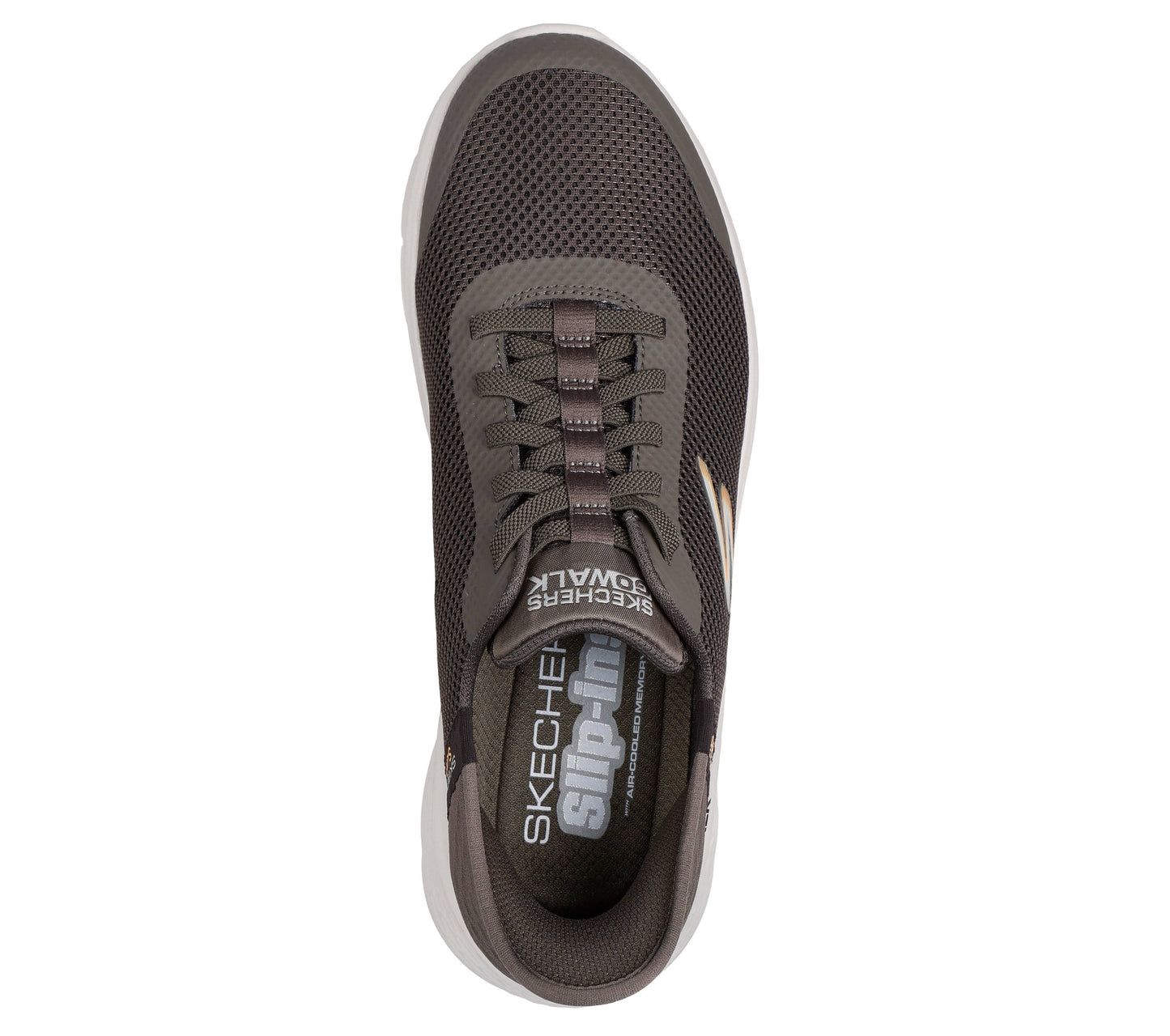 GO WALK FLEX - HANDS UP SKECHERS 216324-BRN