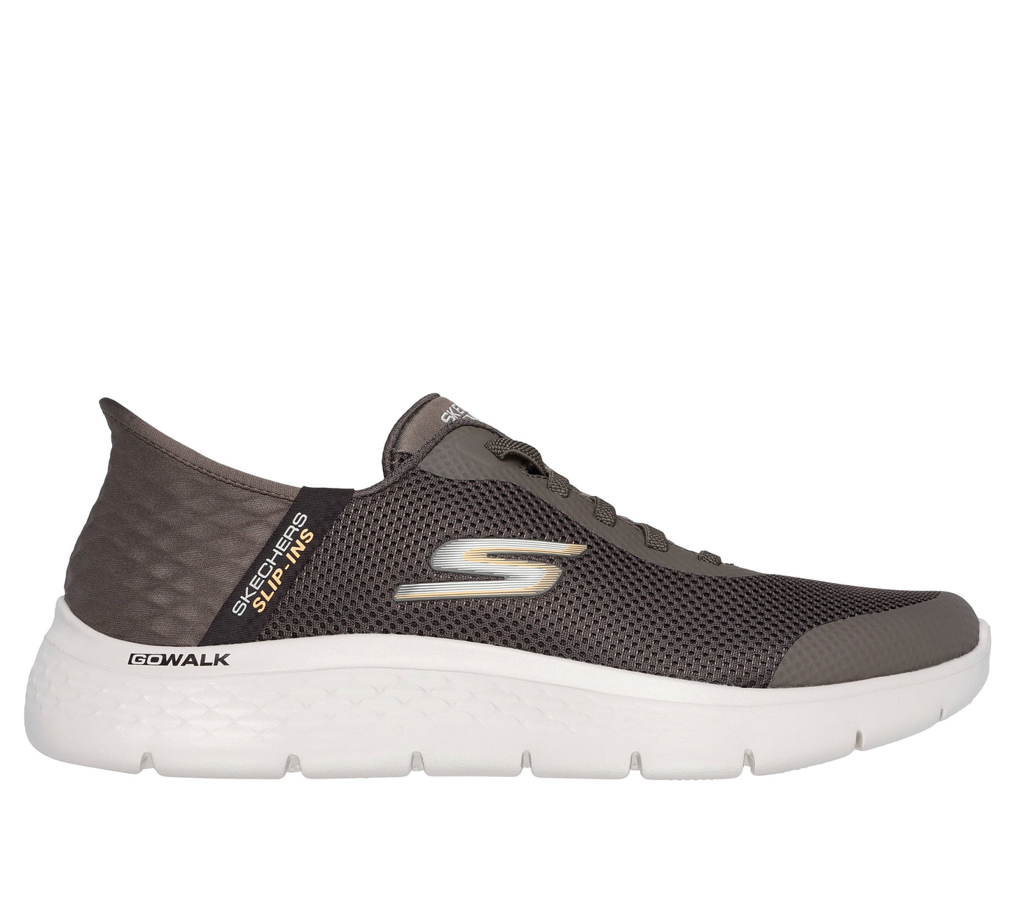 GO WALK FLEX - HANDS UP SKECHERS 216324-BRN