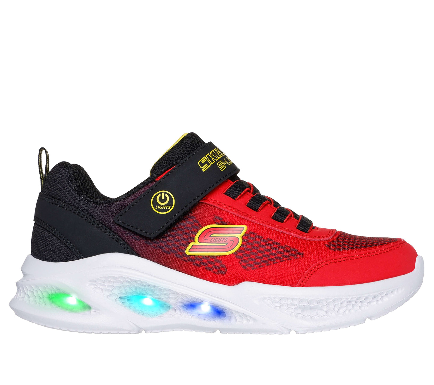 SKECHERS METEOR-LIGHTS-KRENDO SKECHERS 401495L-RDBK