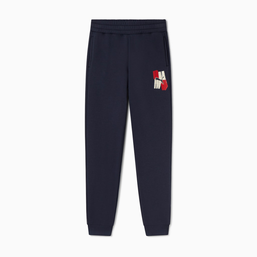 ESS+ GRAPHIC Sweatpants FL B PUMA 686898-75 PANTALONE BLU