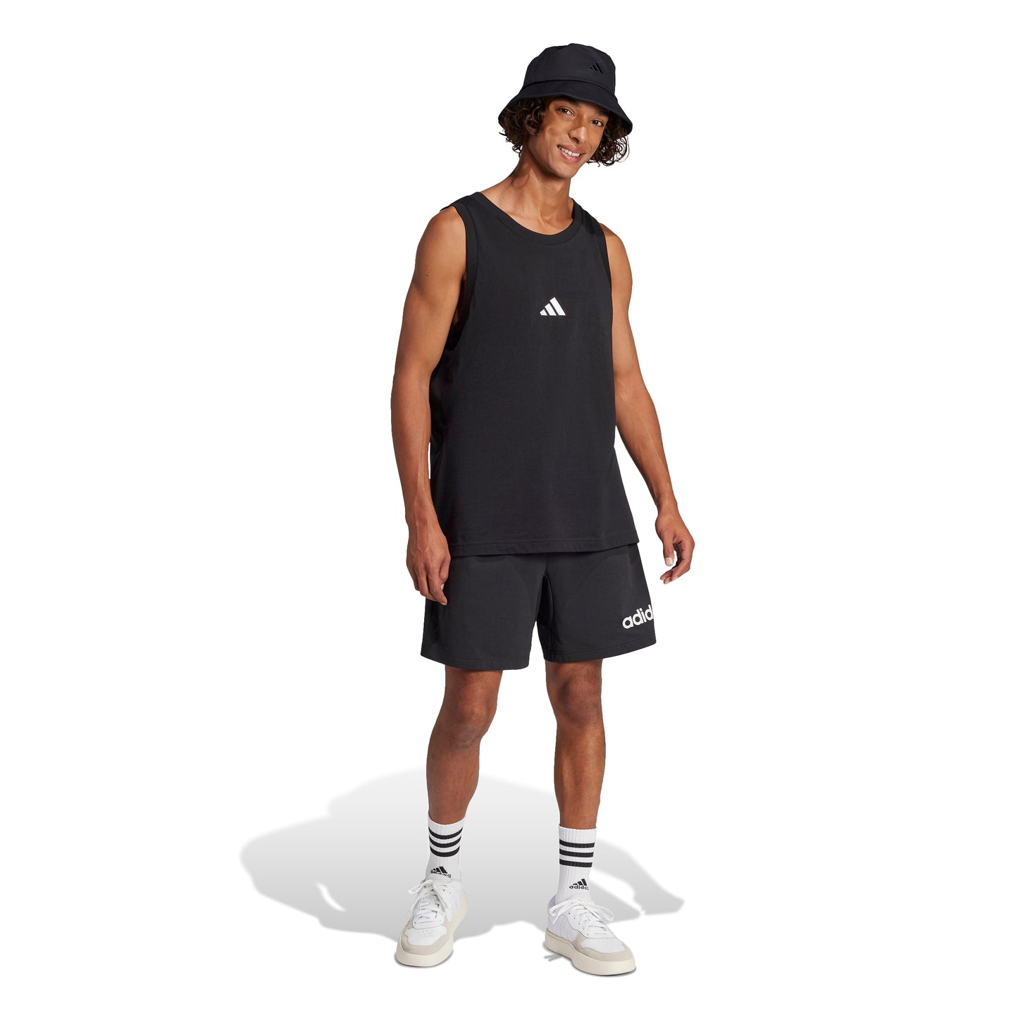 M SL TANK BLACK/WH ADIDAS JE8986