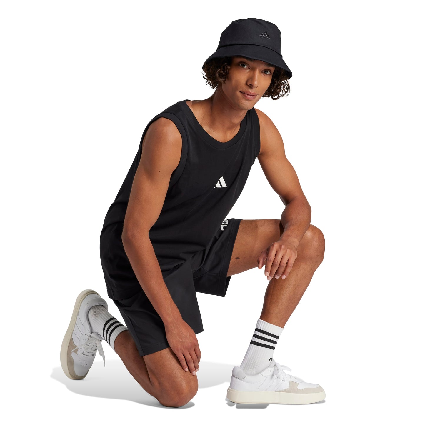 M SL TANK BLACK/WH ADIDAS JE8986