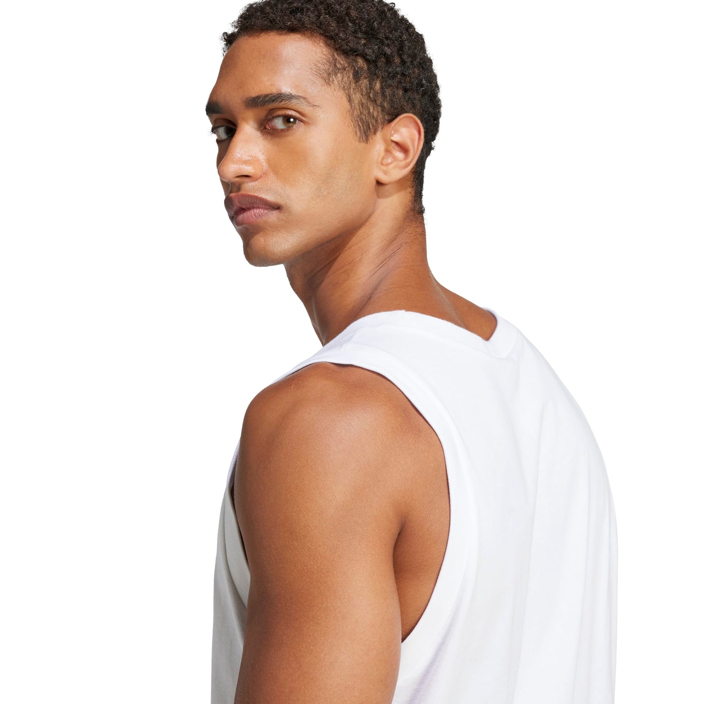 M SL TANK WHITE/BL ADIDAS JE8984