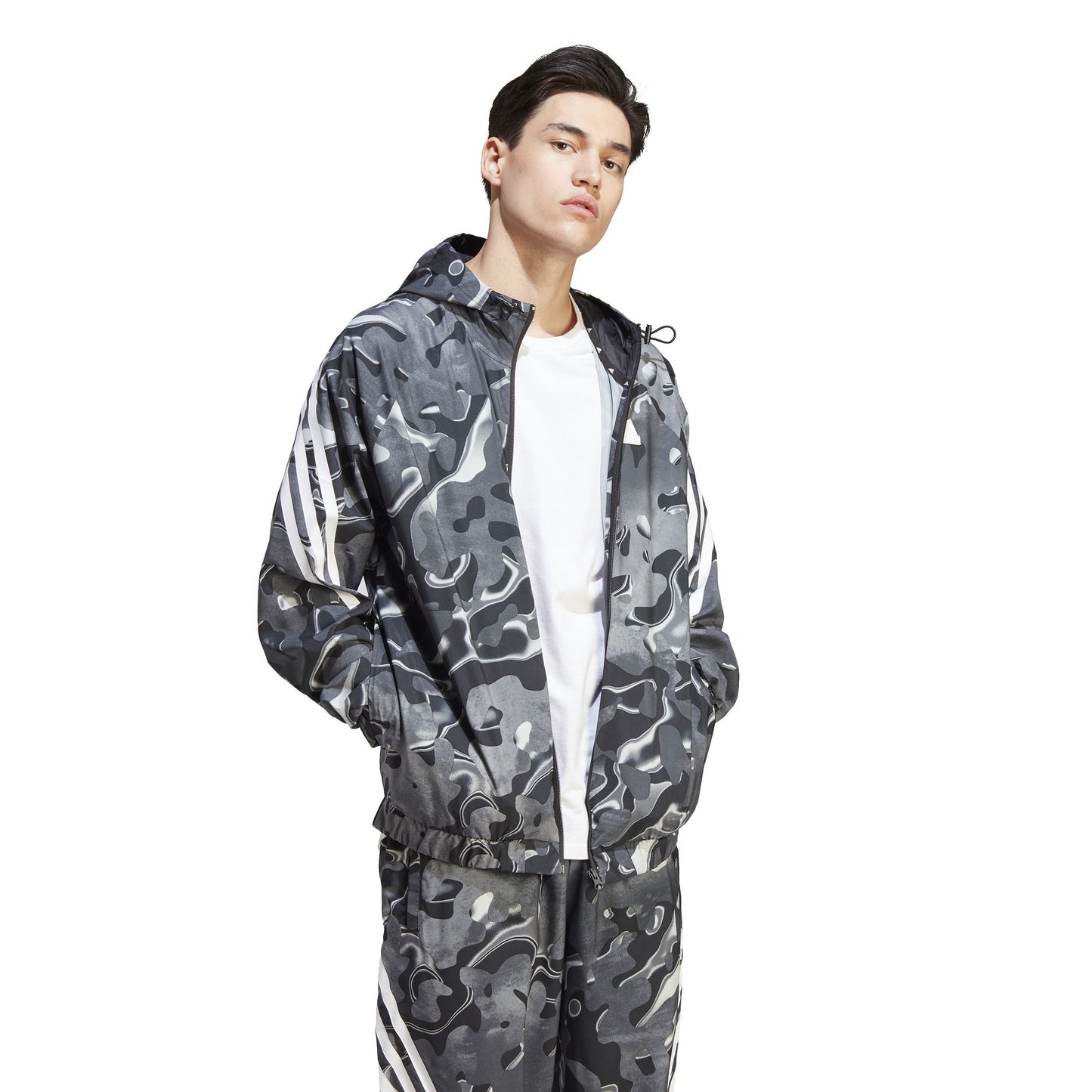M FI AOP FZ Q3 WHITE/BLACK ADIDAS IJ8843