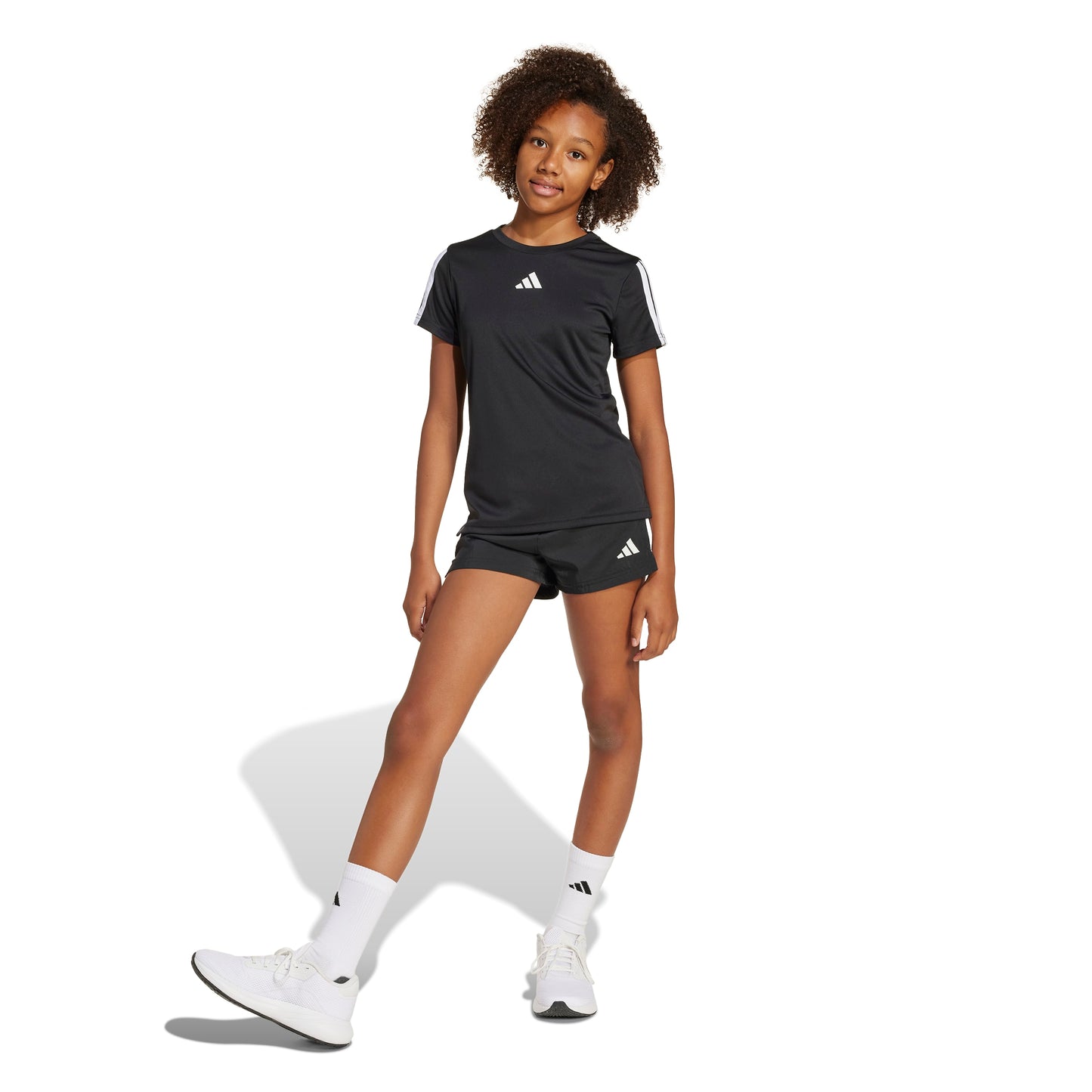 JG TR-ES 3S TEE BL ADIDAS JJ5031 NERO