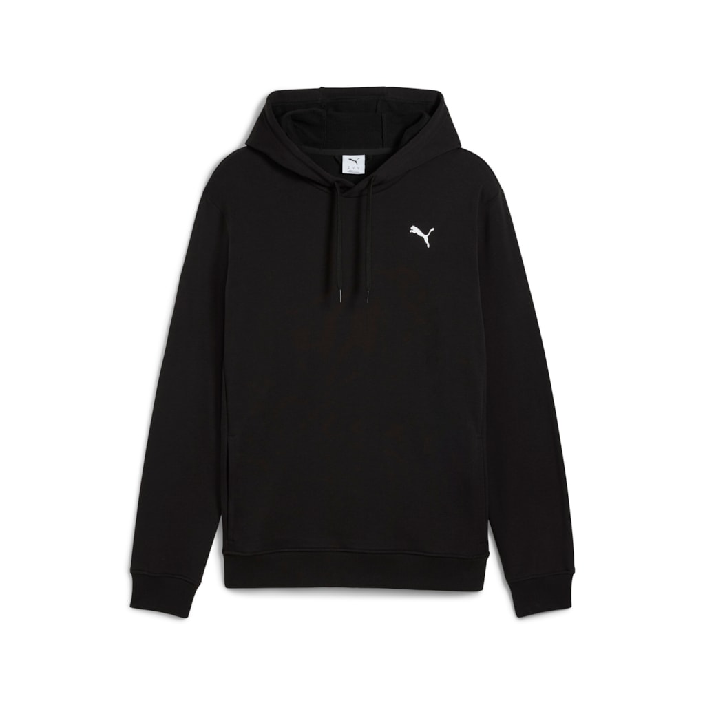 M TAD ESSENTIALS French Terry Hoodie PUMA 525918-01 nero