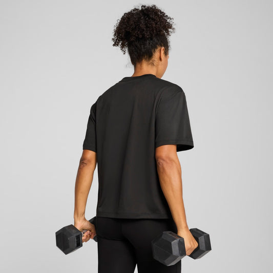 W TAD ESSENTIAL RELAXED TEE PUMA 527139-01 nero