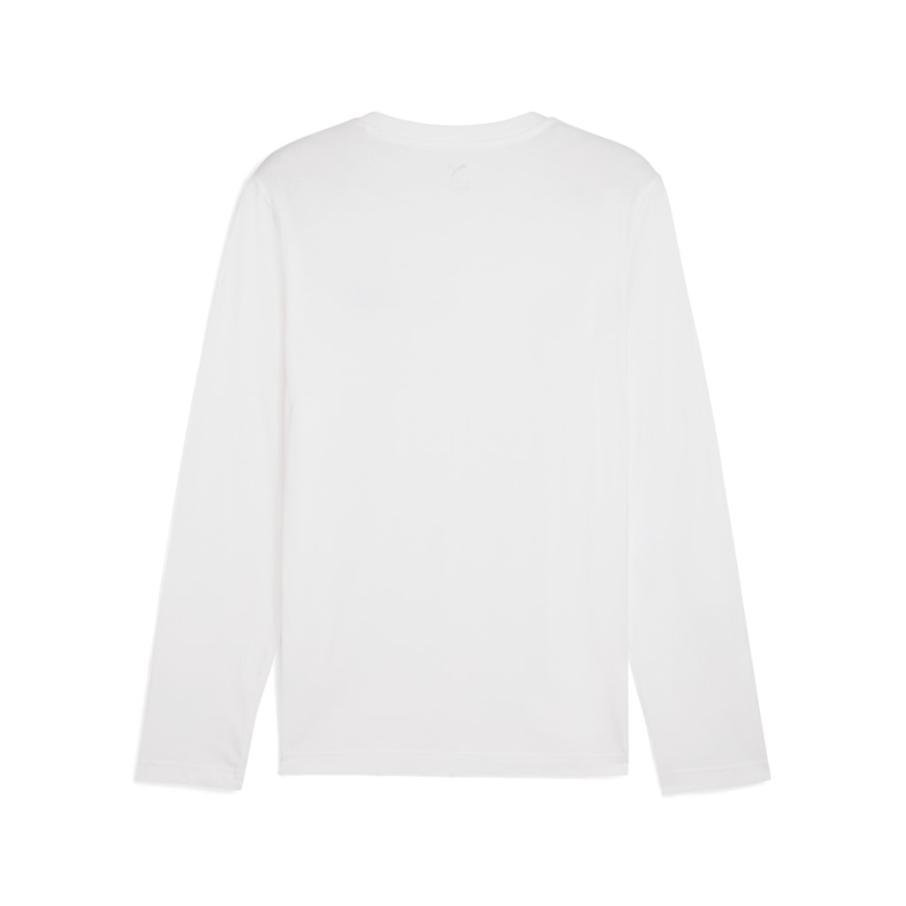 ESS No. 1 Logo Longsleeve Tee PUMA 682546-02 bianco