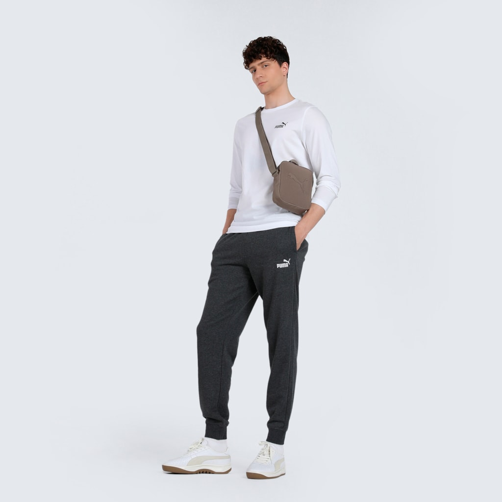ESS No. 1 Logo Longsleeve Tee PUMA 682546-02 bianco
