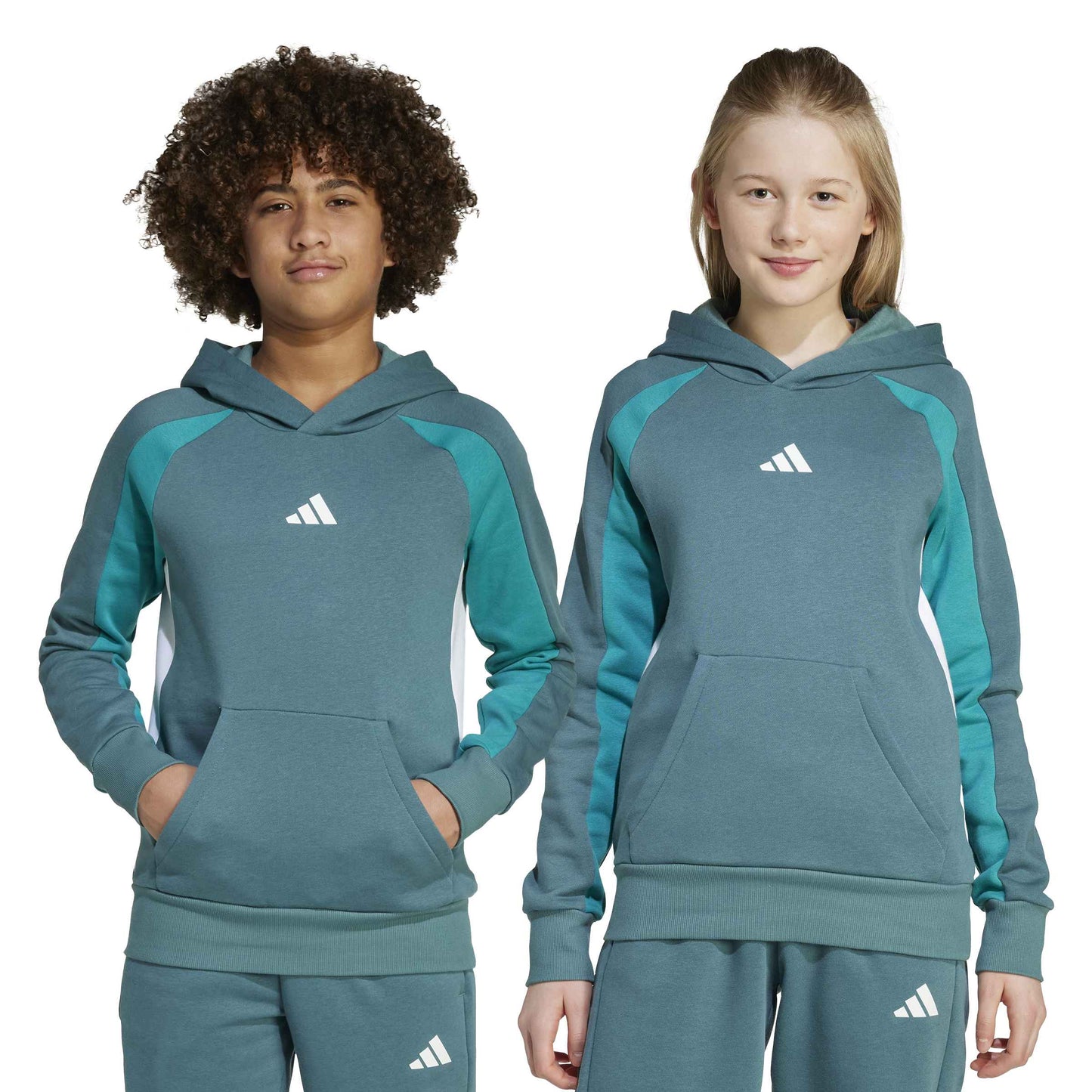 FELPA CAPPUCCIO J CB FL HD PRETEA/ ADIDAS JW2490
