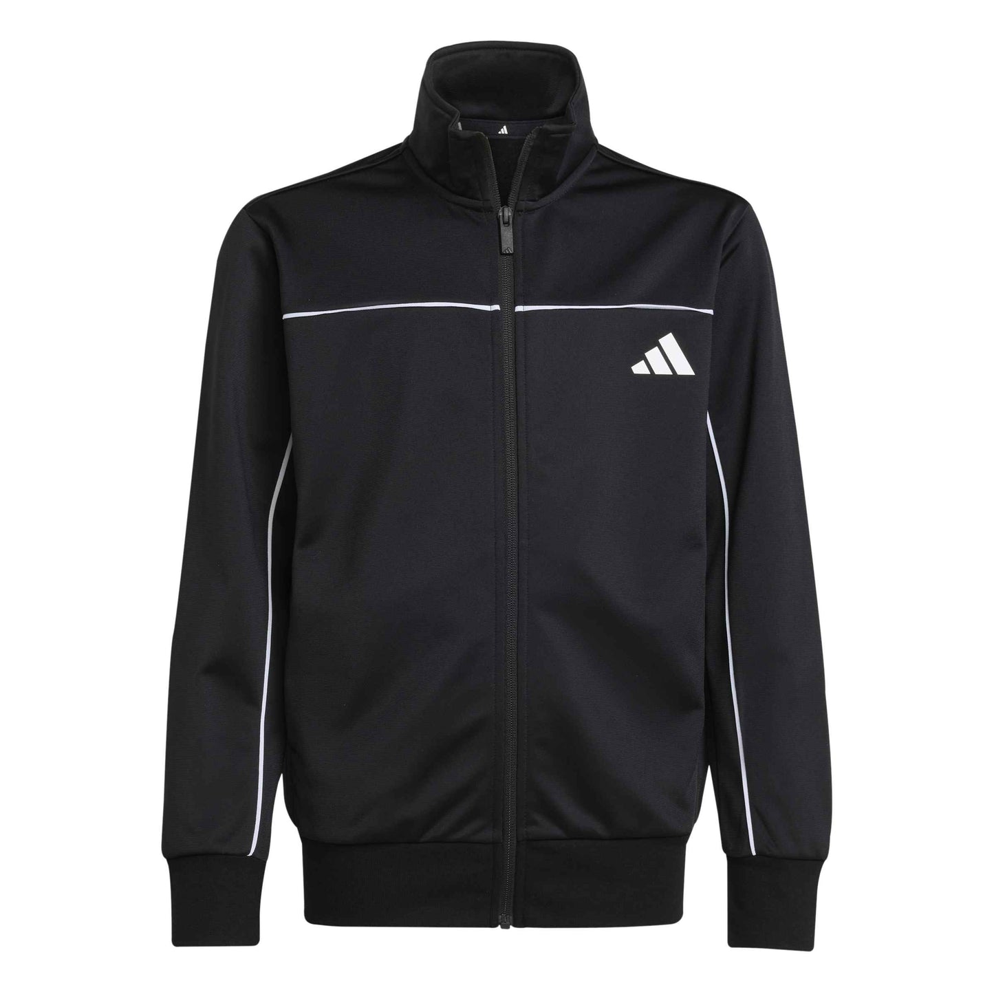 Tuta Sportiva Adidas Bambino Colour Pop Tricot Nero/Bianco JL7479
