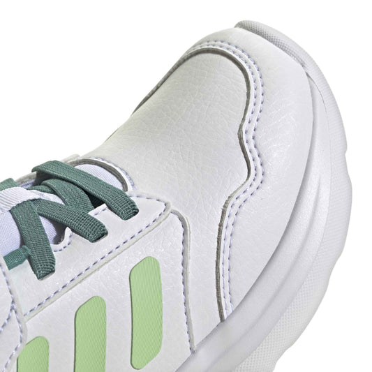 Scarpe Running Adidas Tensaur Run 3.0 EL Bambino Bianco/verde Grigio JR6081