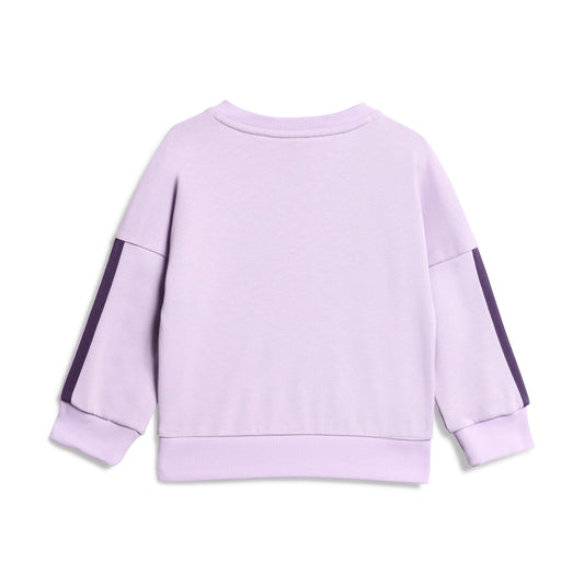 Tuta Infant Adidas Essentials 3-Stripes French Terry Viola JV9854