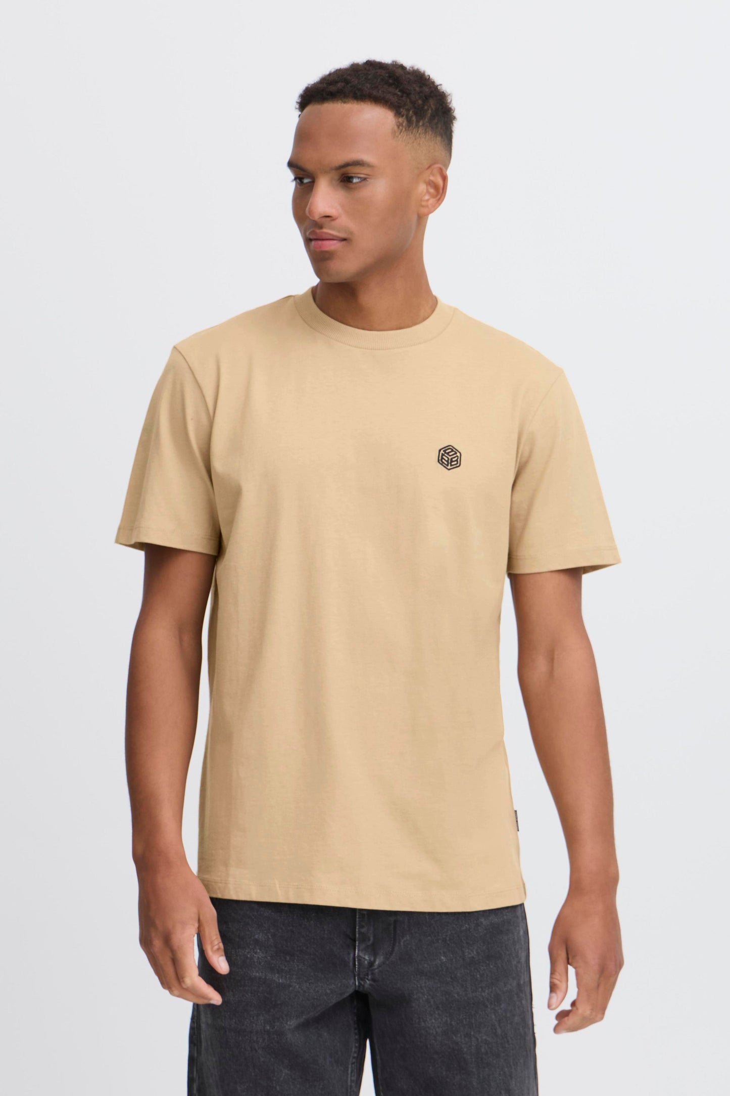 T-Shirt Blend He BHJUMA Tee Uomo Beige 20718462-161315