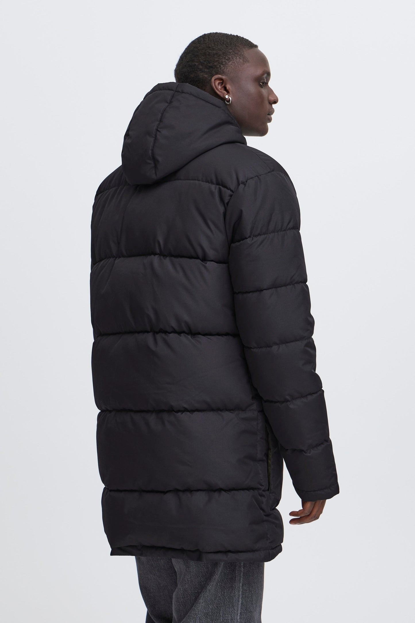 Parka Blend He BHELWIN Jacket Uomo Nero 20718467-194007