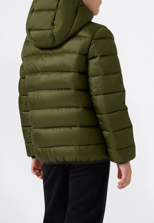 Giacca con Cappuccio Champion Hooded Jacket Junior Verdone 307222-GS585