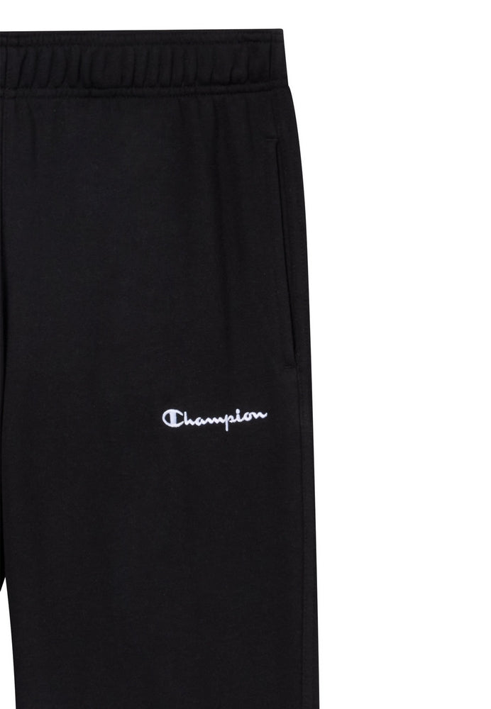 Pantaloni Champion Straight Hem Pants French Terry Uomo Blu 221803-BS501