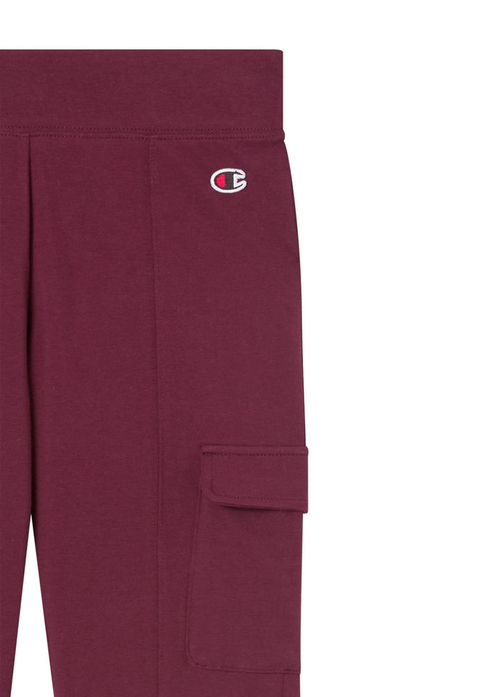 Champion Flare Cargo Leggings Donna Bordeaux - 118004-RS522