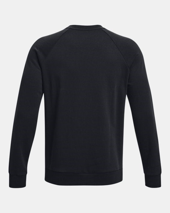 Felpa Under Armour UA Rival Fleece Crew Uomo Nero - 1379755-1