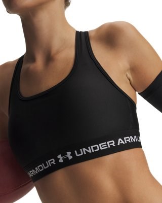 Reggiseno BRA Sportivo Under Armour Crossback Mid - Nero - 77-1361034-11
