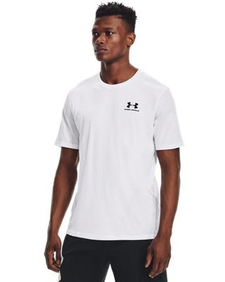 T-shirt Under Armour M Sportstyle LC SS - Uomo - Bianco - 77-1326799-100