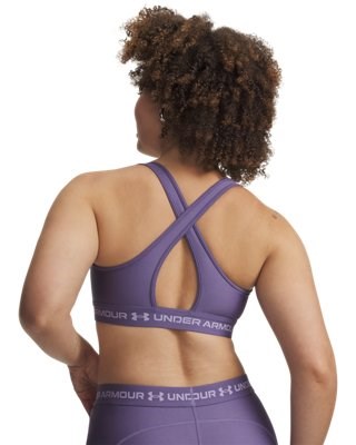 Reggiseno BRA Sportivo Under Armour Crossback Mid - Viola - 77-1361034-520