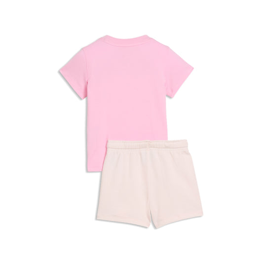 Set Puma ESS Tee and Shorts - Rosa - 686285-75