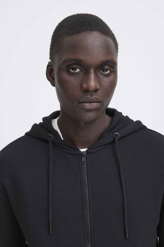 Felpa con Cappuccio Blend He BHBRODY Hood ZIP - Nero - 20720220-193911