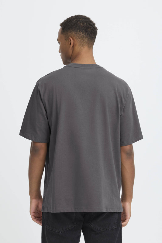 T-shirt Blend He BHFISHER Oversize - Grigio Antracite - 20718772-193910