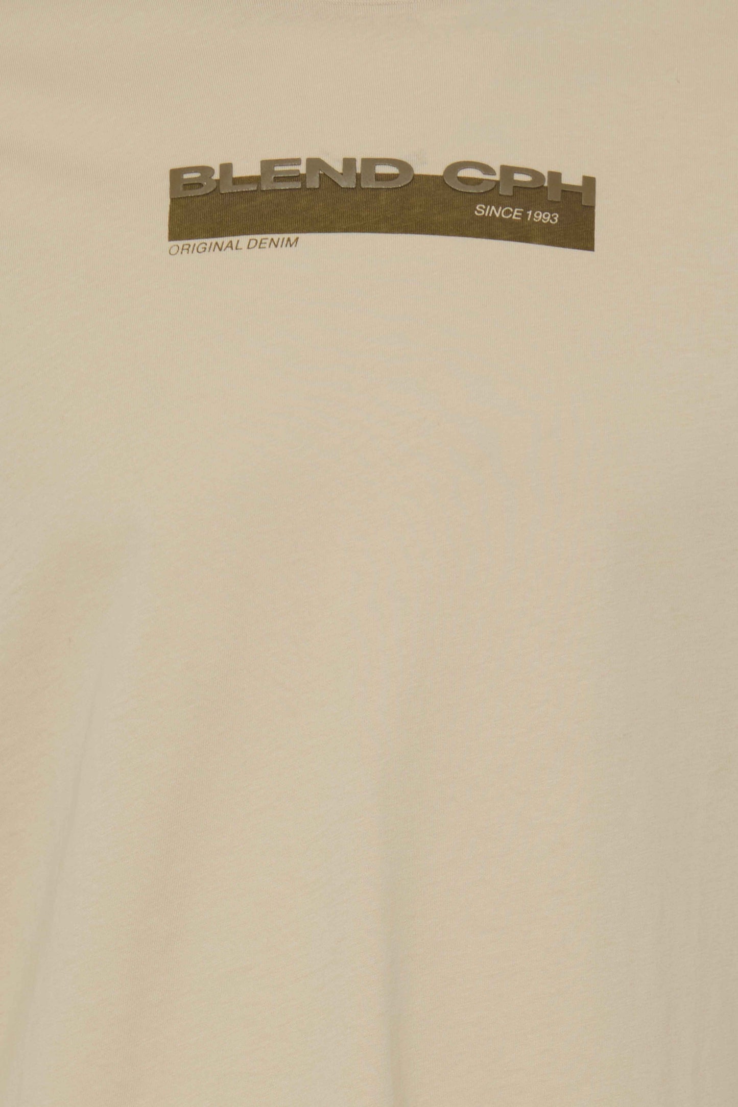 T-shirt Manica Lunga Blend He BHKEMUEL Graphic - Beige - 20720496