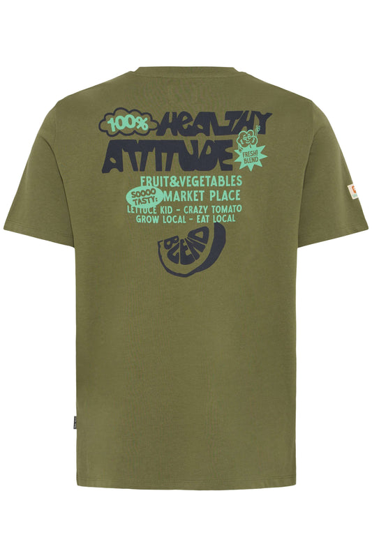 T-shirt Blend He BHSUN WATERMELON - Verde Oliva - 207204474