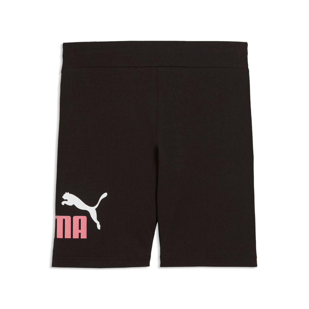 Pantaloncini puma ess 2 color short leggings - 686074-56 nero rosa