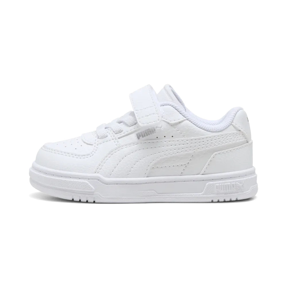 Scarpe puma caven ac+ inf - 406247-01 bianco argento