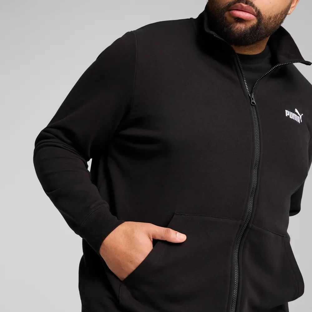 Giacca puma ess no. 1 logo track jacket tr - 682584-01 nero