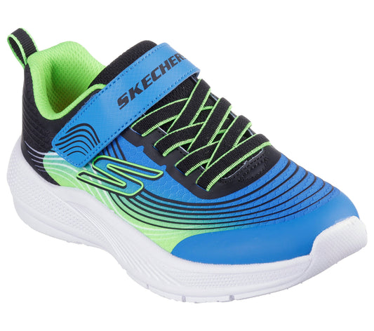Scarpe skechers microspec advance - 403926l-bllm blu lime