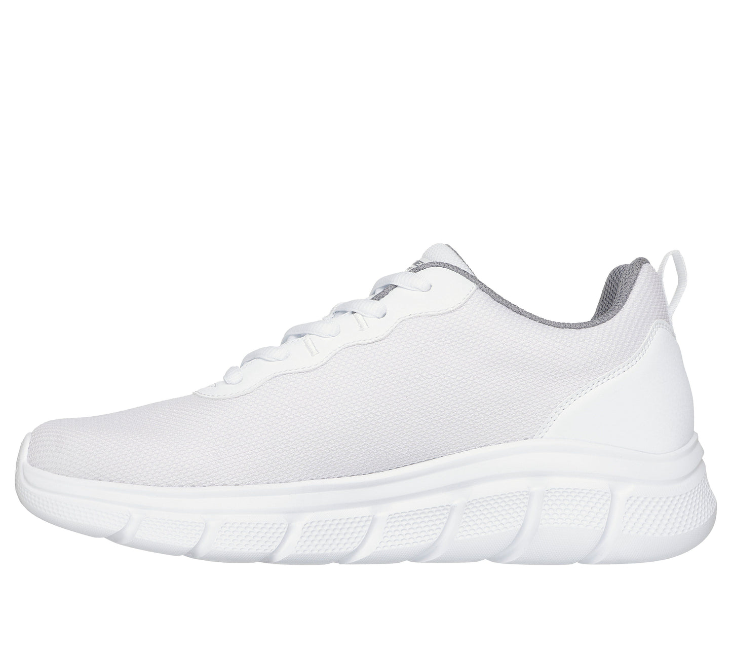 Scarpe skechers bobs b flex - icy edge - 118109-w bianco