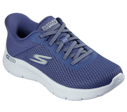Scarpe skechers go walk flex - carla - 125516-blgr blu grigio